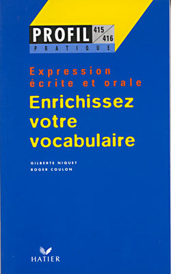 Enrichissez votre vocabulaire