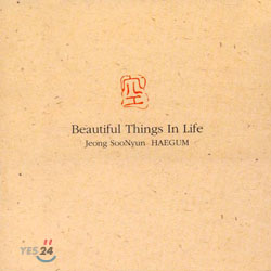 정수년 - 세상에서 아름다운 것들 Beautiful Things In Life 空/Haegum