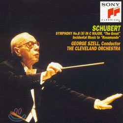 Schubert : Symphony No.8(9) &quot;The Great&quot; &amp; &quot;Rosamunde&quot; : George Szell