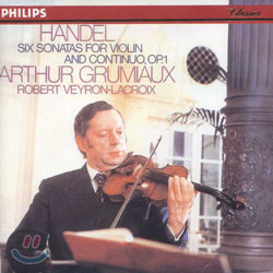 Handel : 6 Sonatas For Violin And Continuo, Op.1 : Arthur GrumiauxㆍRobert Veyron-Lacroix