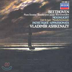 Beethoven : Piano SonataㆍMoonlightㆍAppassionataㆍPathetique : Vladimir Ashkenazy