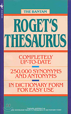 The Bantam Roget's Thesaurus