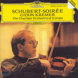 Schubert : Soiree : Gidon KremerㆍThe Chamber Orchestra Of Europe