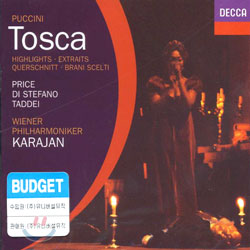 Puccini : Tosca (Highlights) : PriceㆍDi StefanoㆍKarajan