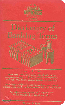 [중고-상] Dictionary of Banking Terms