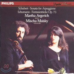Martha Argerich / Mischa Maisky 슈베르트: 아르페지오네 소나타 / 슈만: 환상 작품집 (Schubert : Sonata for Arpeggione and Piano / Schumann : Fantasiestucke)