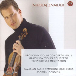 Prokofiev / Glazunov : Violin Concerto : ZnaiderㆍBavarian Radio Symphony OrchestraㆍJansons