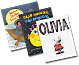 Hardcover 명작동화 3 SET (Olivia + Glad Monster + mama do you love me)