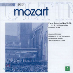 Mozart : Piano Concerto No.13, 14, 21, 23 & 26