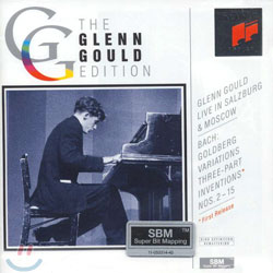 [수입] Live In Salzburg &amp; Moscow : J.S Bach - Goldberg Variations / Glenn Gould