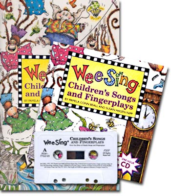 Wee Sing Children's Songs and Fingerplays (Book+CD+Tape)