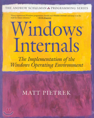 Windows Internals: The Implementation of the Windows Operating Environment