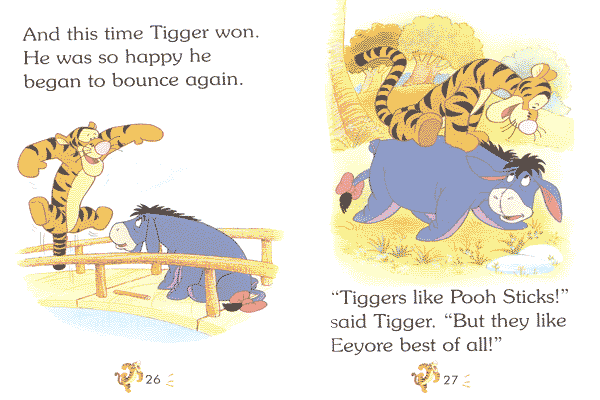 (Disney&#39; read it yourself) Tiggers hate to lose