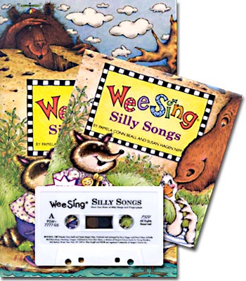 Wee Sing Silly Songs (Book+CD+Tape)
