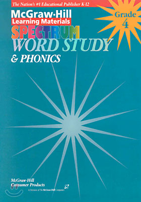 McGraw-Hill Spectrum Word Study & Phonics : Grade 4