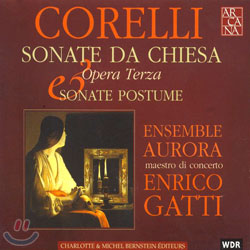 Corelli : Sonate Da Chiesa Op.3 & Sonate Postume : Enrico GattiㆍEnsemble Aurora