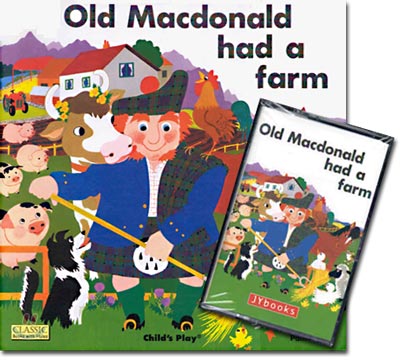 [노부영]Old Macdonald had a Farm (Board Book & Tape Set)