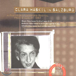 Clara Haskil in Salzburg : A Previously Unissued Recital from 8 August 1957