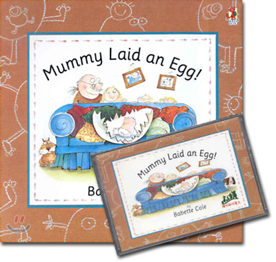 [베오영]Mummy Laid an Egg! (Paperback Set)