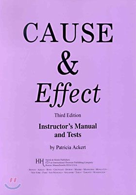 Cause & Effect : Instructor's Manual