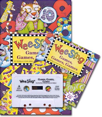 Wee Sing Games, Games, Games, 25th anniversary (교재+CD+Tape)