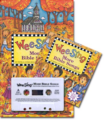 Wee Sing More Bible Songs, 25th anniversary (교재+CD+Tape)