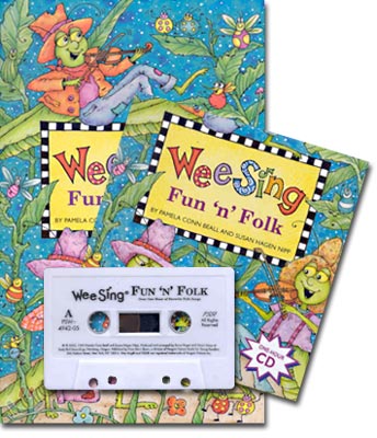 Wee Sing Fun &#39;N&#39; Folk (Book+CD+Tape)