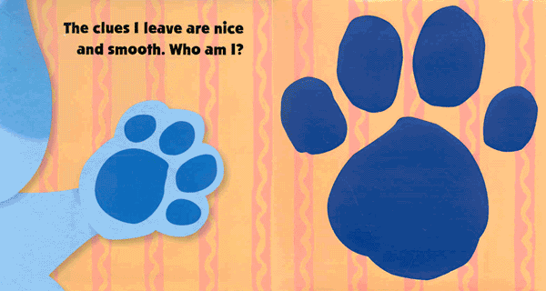 (Blue's Clues) Who Am I? (Touch and Feel)