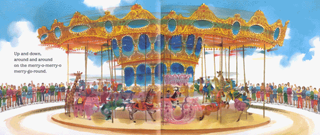 [노부영]Up and Down on the Merry-Go-Round (Paperback & CD Set)