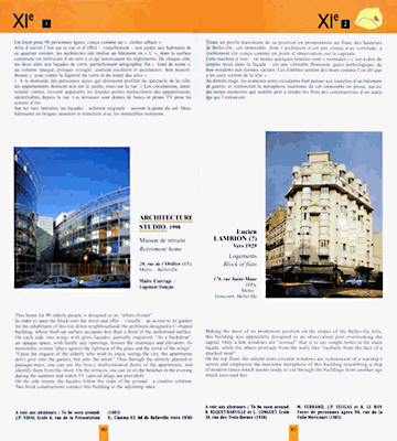 Guide de l'Architecture Moderne A Paris 파리의 현대 건축 가이드