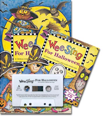 Wee Sing For Halloween (Book+CD+Tape)
