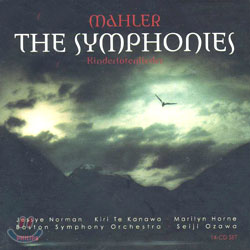 Mahler : The SymphonyㆍKindertotenlieder : Boston Symphony OrchestraㆍOzawa