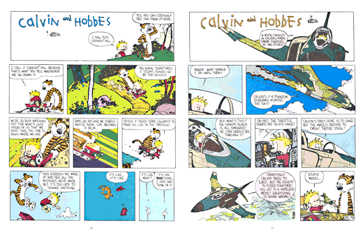 The Calvin and Hobbes Lazy Sunday Book: A Collection of Sunday Calvin and Hobbes Cartoons Volume 4