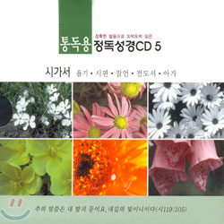 통독용: 정확한 발음으로 또박또박 읽은 정독성경 CD 5 : 시가서