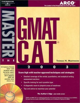 Arco Master the GMAT CAT 2003 With CD-ROM