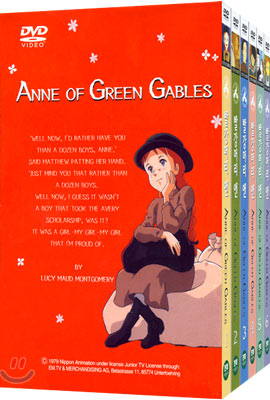 빨강머리 앤 Vol.1-6 세트 Anne of Green Gables Vol.1-6 Set