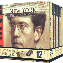 The Mahler Broadcasts 1948-1982 : New York Philharmonic