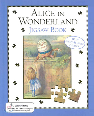 Alice in Wonderland Jigsaw Book