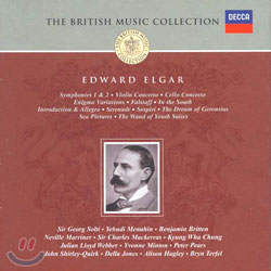 Elgar : Orchestral & Choral WorksㆍConcertos : SoltiㆍMenuhinㆍBrittenㆍMarrinerㆍMackerras