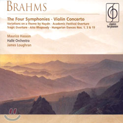 Brahms : The Four SymphoniesㆍViolin Concerto : James Loughran