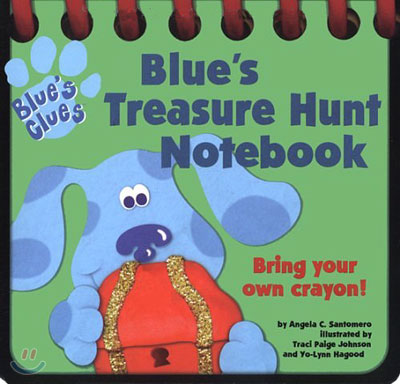 (Blue&#39;s Clues) Blue&#39;s Treasure Hunt Notebook