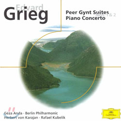 Grieg : Peer Gynt Suite Nos.1 &amp; 2ㆍPiano Concerto : Herbert Von KarajanㆍRafael KubelikㆍGeza Anda