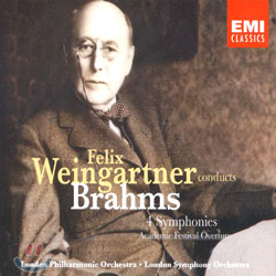 Brahms : 4 Symphony : London Philharmonic OrchestraㆍWeingartner