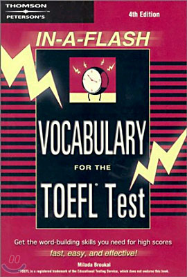 Vocabulary for the Toefl Test (Paperback, 4th, Revised)