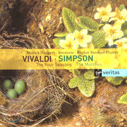 Vivaldi : The Four SeasonsㆍSimpson : The Monthes : Monica HuggettㆍSonnerieㆍRaglan Baroque Players