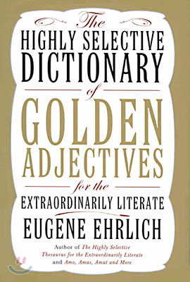 The Highly Selective Dictionary of Golden Adjectives