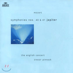Mozart : Symphonies Nos.40 &amp; 41 &quot;Jupiter&quot; : The English ConcertㆍTrevor Pinnock