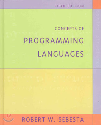 Concepts of Programming Languages, 5th edition(Hardcover)