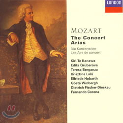 Mozart : The Concert Arias : Te KanawaㆍGruberovaㆍBerganzaㆍFischer-Dieskau