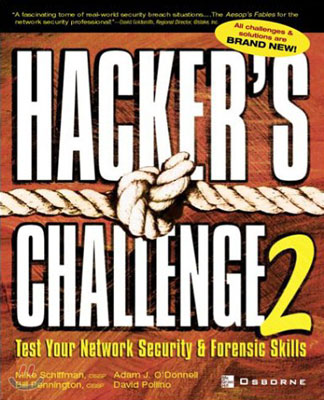 Hacker&#39;s Challenge (2nd Edition)